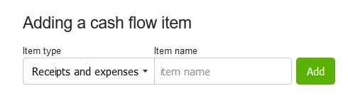 adding-cash-flow-item
